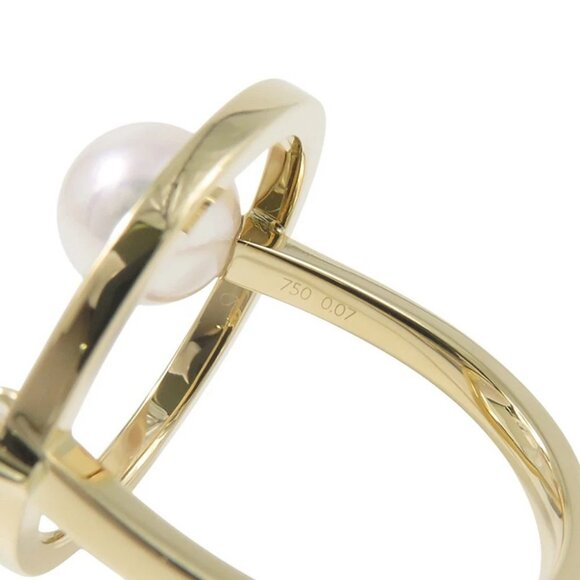 TASAKI Kinetic Ring Size Approximately No. 12 18K Yellow Gold - Picture 7 of 11